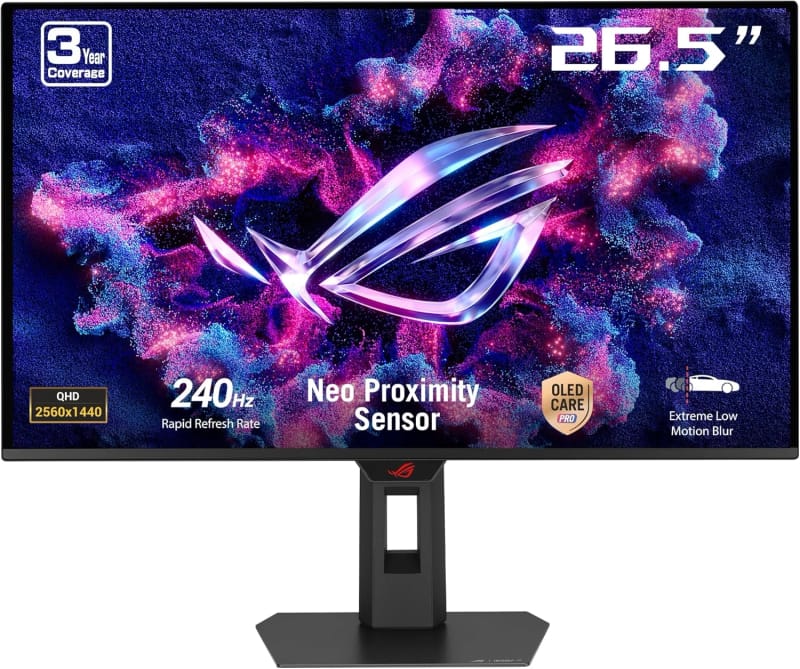 ASUS ROG Strix OLED XG27AQDMES 27-inch 1440p 240Hz 0.03ms Gaming Monitor