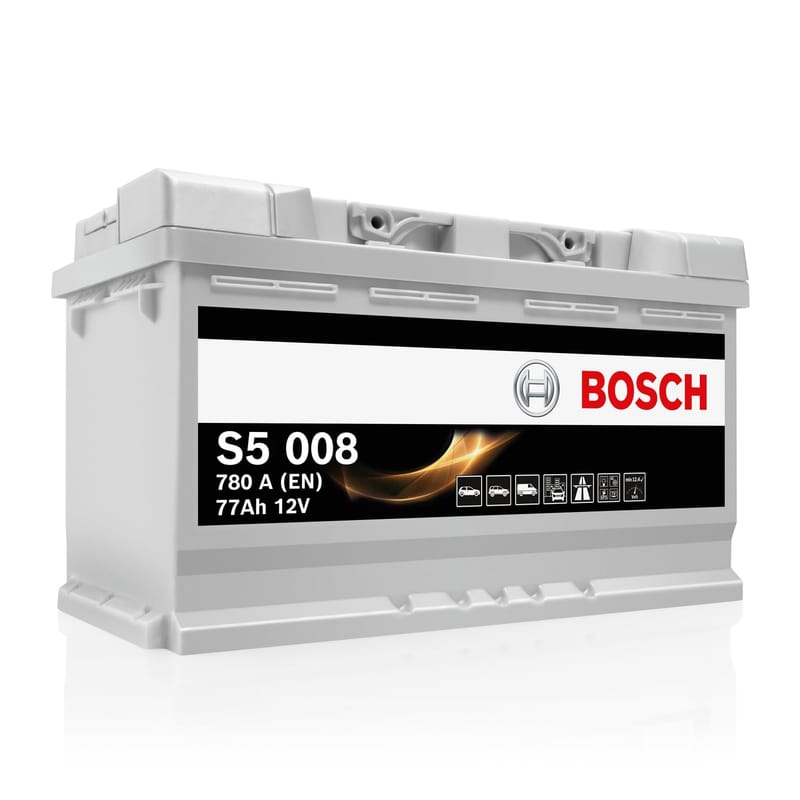 Bosch S5008 Car Battery 77Ah 780A