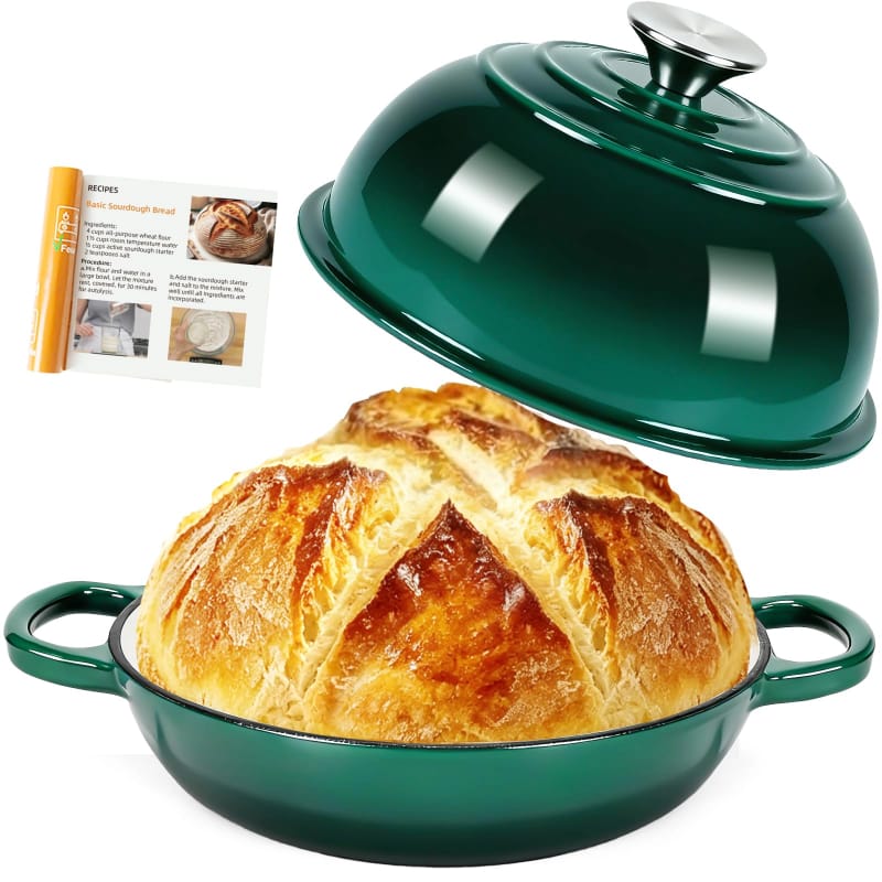 AHJ Dutch Oven 26cm 5.7L Enameled Cast Iron