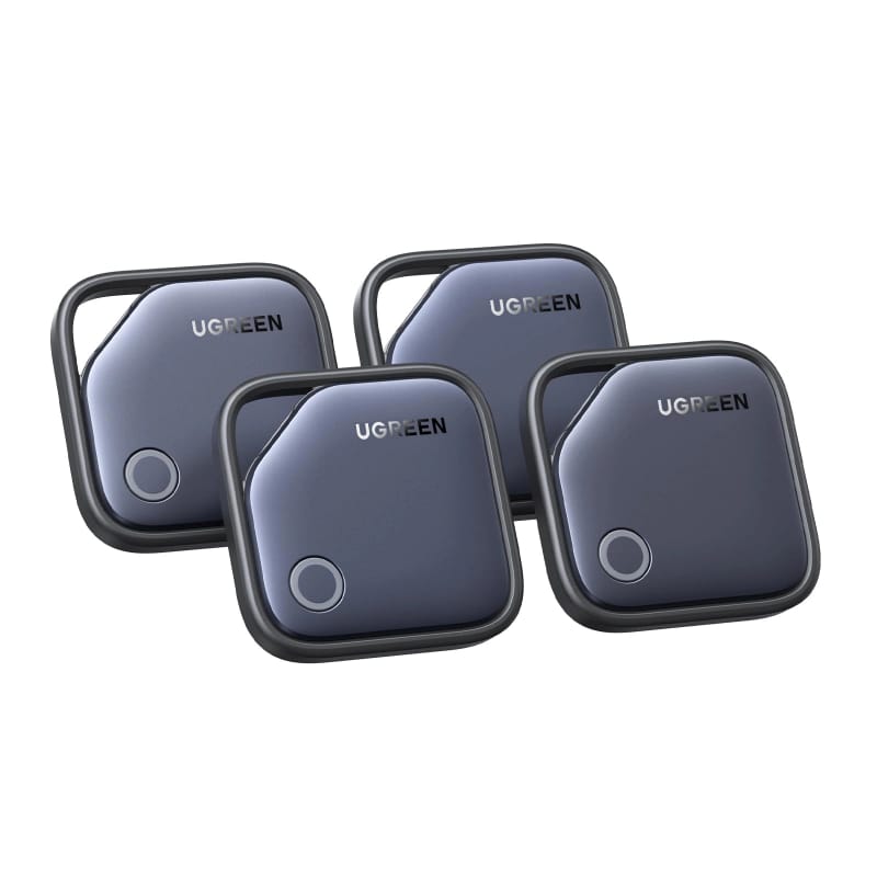 UGREEN FineTrack 4 Pack Tracker Tag Compatible with Apple Find My