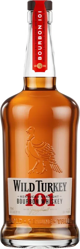 Wild Turkey 101 Bourbon Whiskey 70cl 50.5% ABV