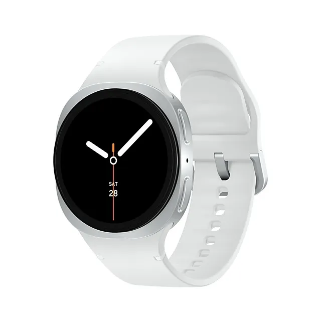 Samsung Galaxy Watch 8 40mm with Wireless Charging Pad, Hybrid/Trail Band, and Buds FE