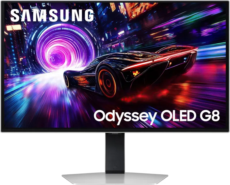 Samsung 32 Inch Odyssey G81SF Gaming Monitor - 4K, 240 Hz, QD-OLED, 0.03 ms, FreeSync