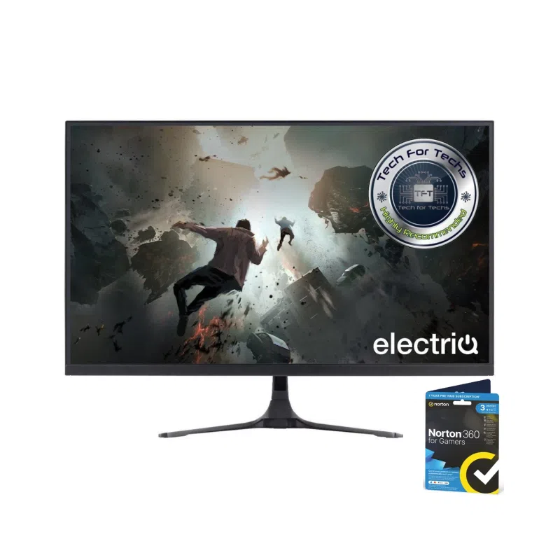electriQ 27" QHD 180Hz IPS Gaming Monitor
