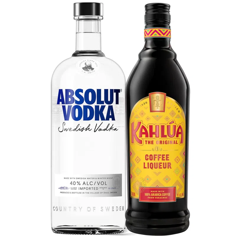 Absolut Vodka & Kahlua Espresso Martini Bundle