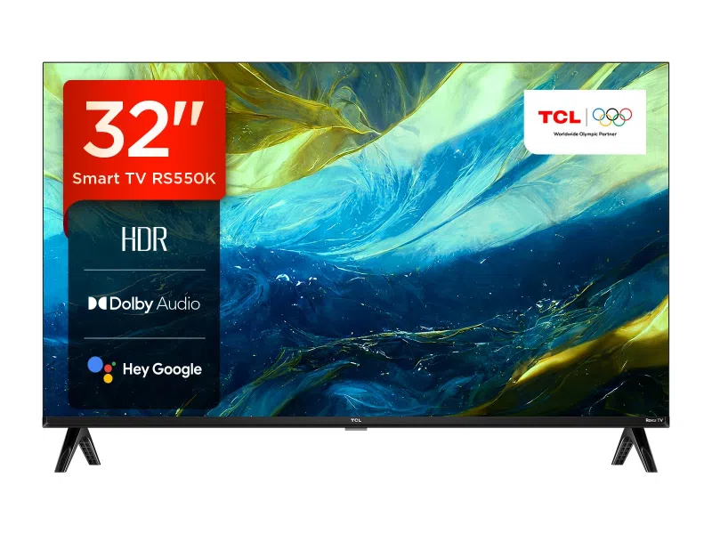 TCL 32RS550K 32-inch Roku TV, Full HD, HDR, Smart TV [Energy Class F]