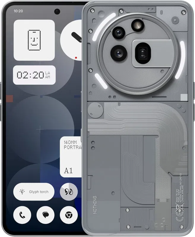 Nothing Phone 3a Pro - 256 GB Grey
