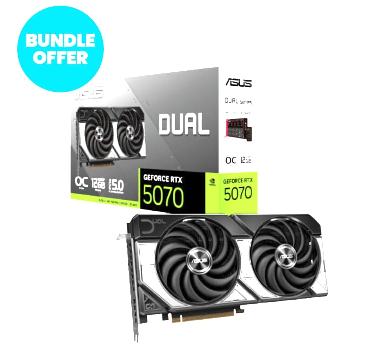 ASUS Geforce RTX 5070 DUAL 12GB OC Graphics Card